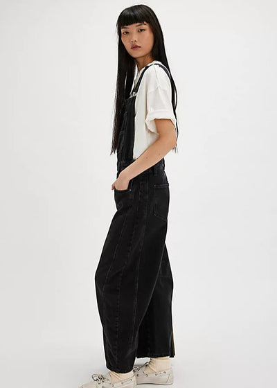 Salopette Femme Denim Noir