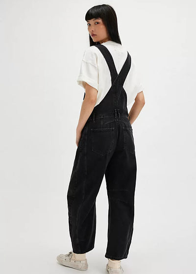 Salopette en Jean Noir