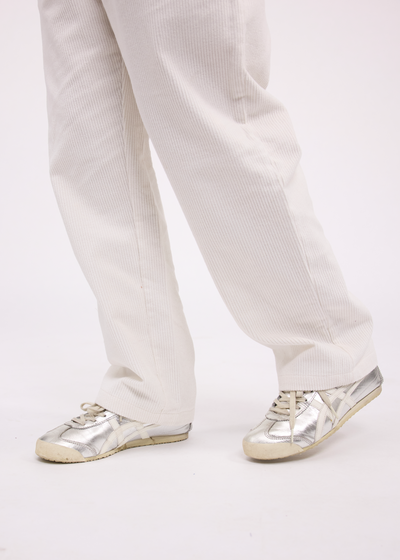 Salopette Blanches avec Bretelles Ajustables