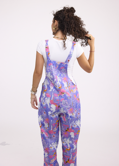 Salopette Coton Violette
