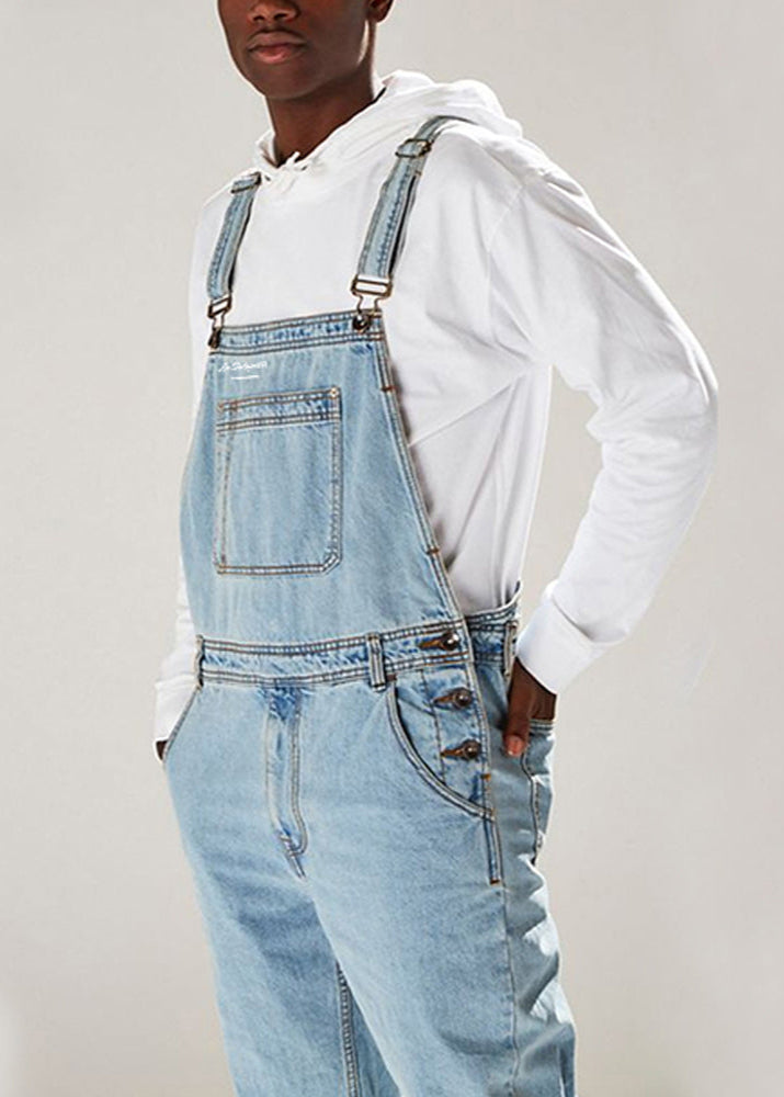 Salopette Vintage Bleue Claire