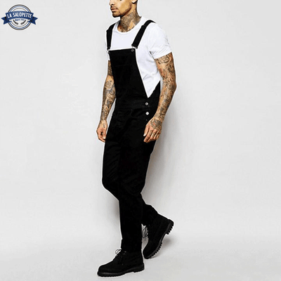 Salopette Classique Noire Denim