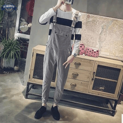 Salopette de Travail Grise