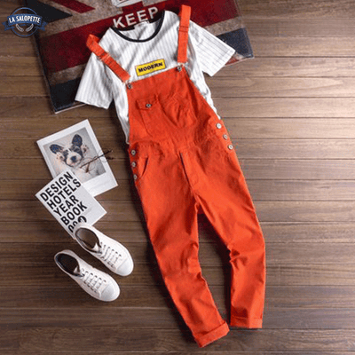 Salopette Homme Rouge