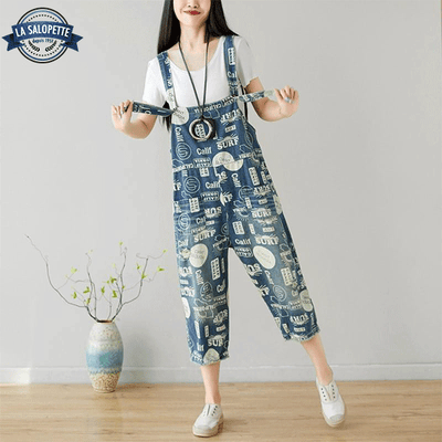 Salopette Motif Imprimé