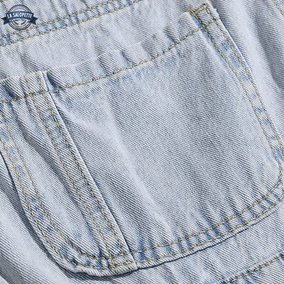 Salopette Short avec Bavette