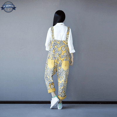 Salopette Vintage Style Japonais