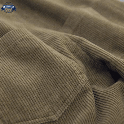 Tablier Kaki en Velours