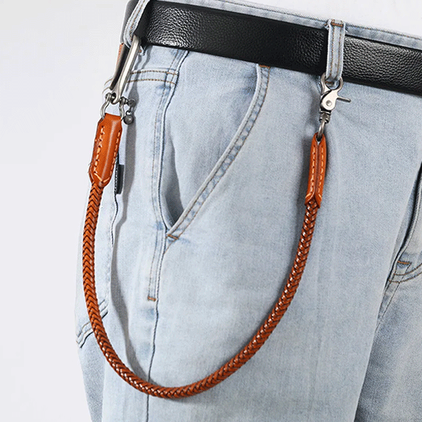 Leren Ketting Auburn