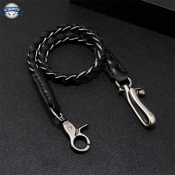 Leren Ketting Drop