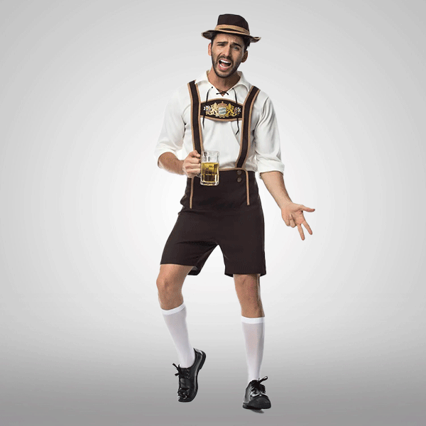 Traditionele Oktoberfest Leren Broek