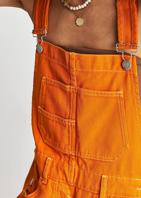 Tuinbroek Korte Oranje Jaffa