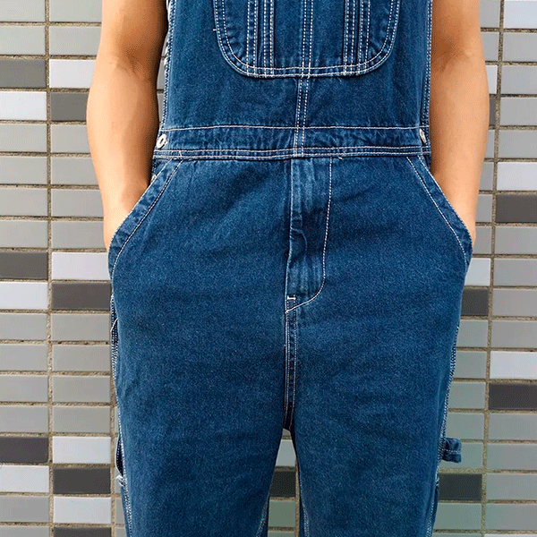 Overall-Shorts<br> Bermuda in Übergröße