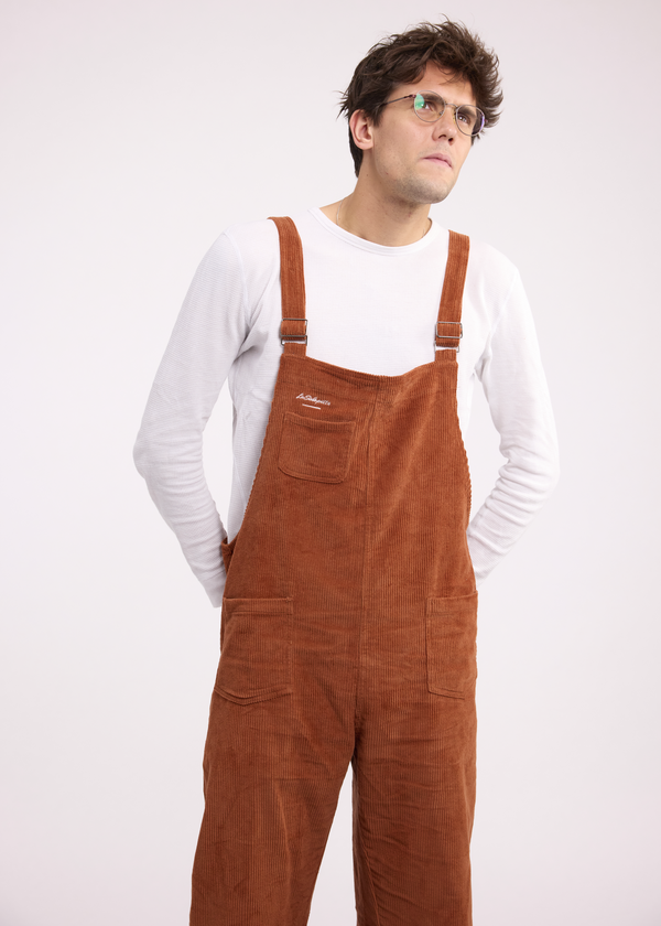 Ribfluwelen Tuinbroek Peanut Bruin®