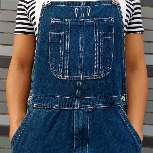 Overall-Shorts<br> Bermuda in Übergröße