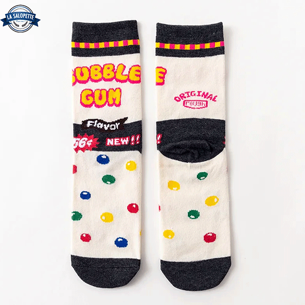 Chaussettes Bubble Gum