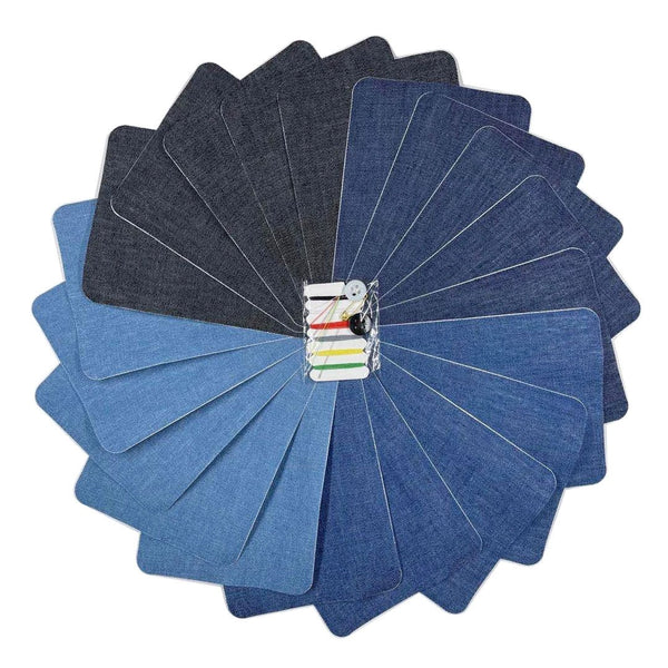 Reparatieset voor Jeans: Patches en Naaigerei
