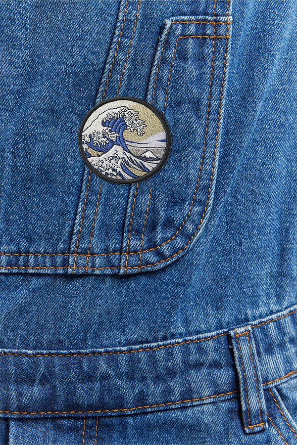 Opstrijkpatch Grande Vague