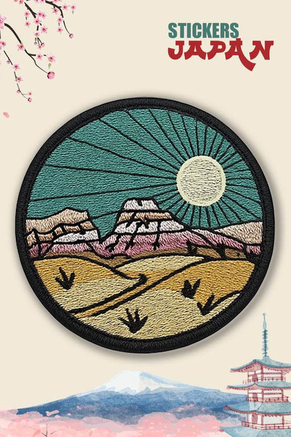 Opstrijkpatch Nihon Sun
