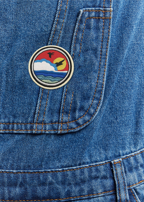 Japanse Horizon Strijkpatch