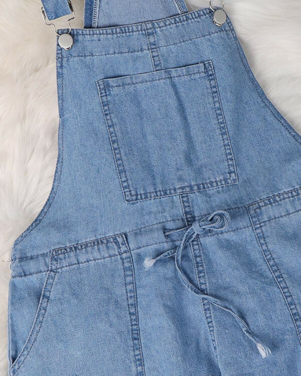 Tuinbroek Jeans Lichtblauw Dalia