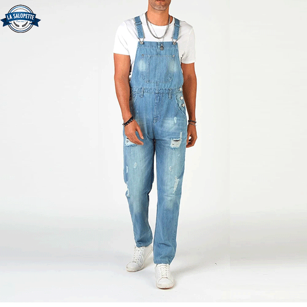 Tuinbroek Jeans Gewassen Reaper