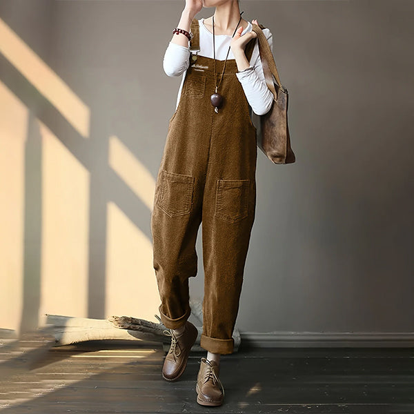 Tuinbroek Vintage Corduroy Alezan