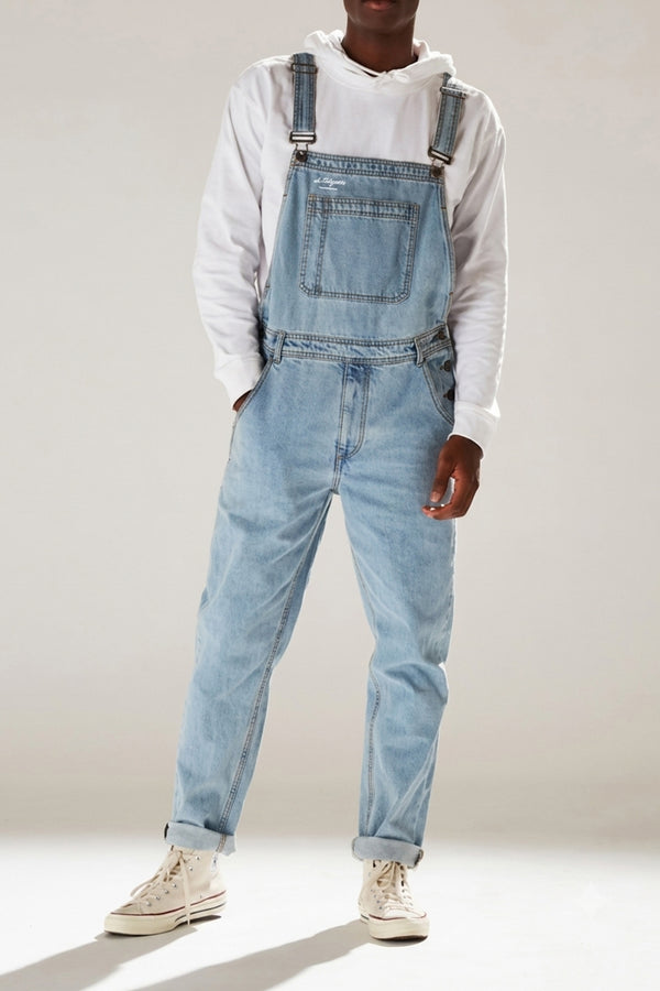Tuinbroek Jeans Heren Lichtblauw Classik®