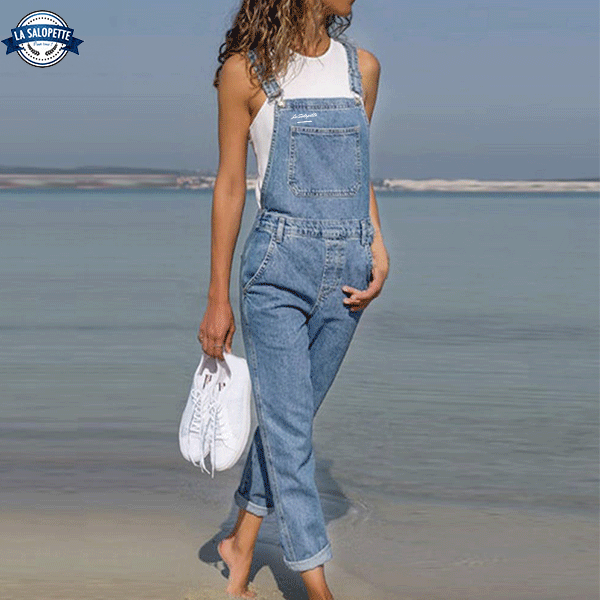 Klassieke Marine Jeans Tuinbroek