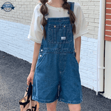 Salopette Short Denim Femme