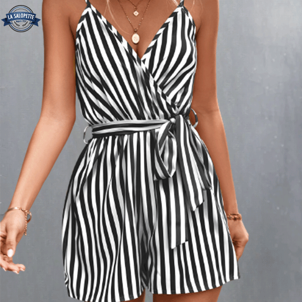 Playsuit Verticale Strepen Zebra