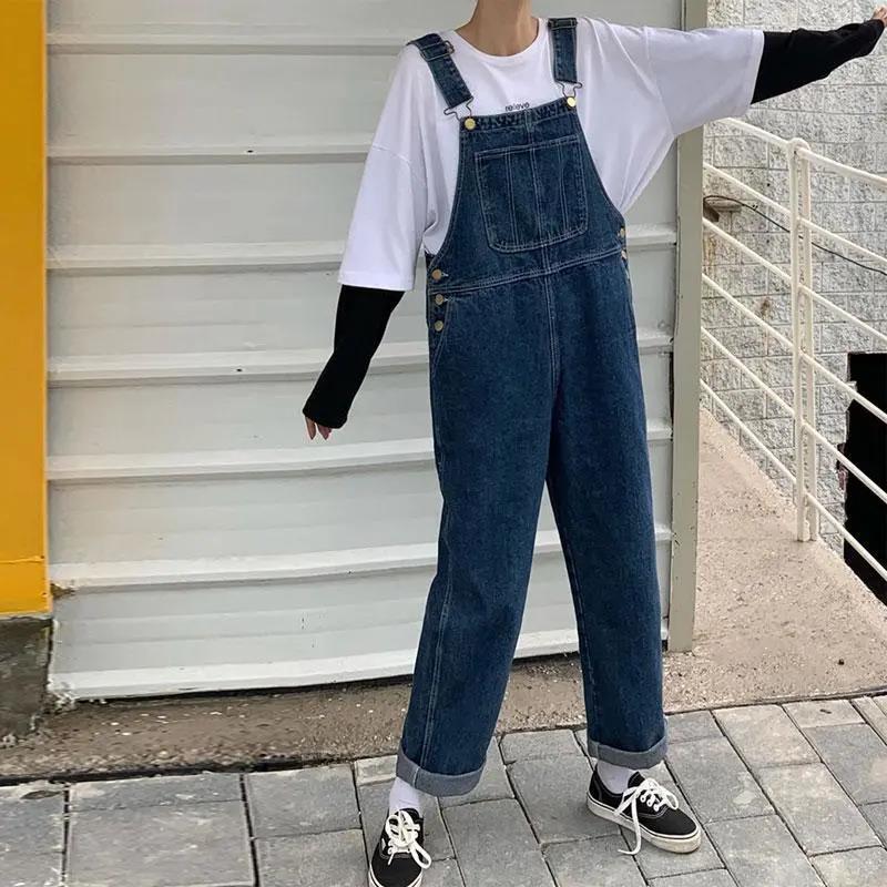 Tuinbroek Jeans Grote Maat Oversize