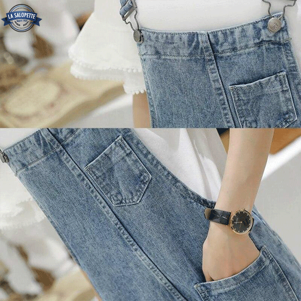 Tuinbroek Jeans Blues Klimop