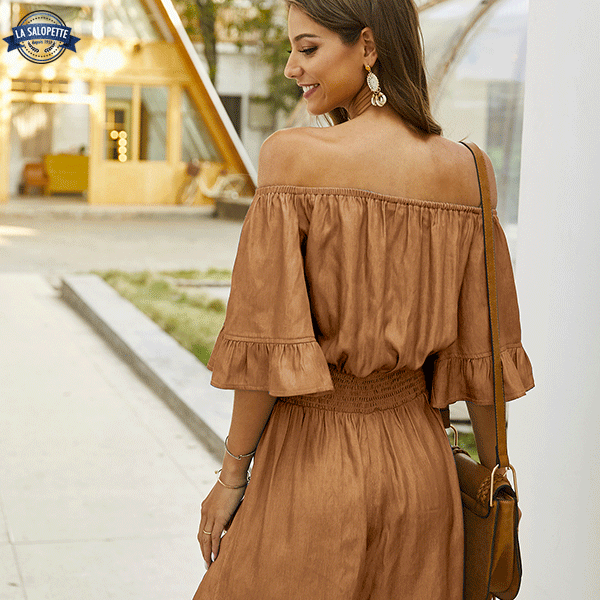 Playsuit Bustier Bruin