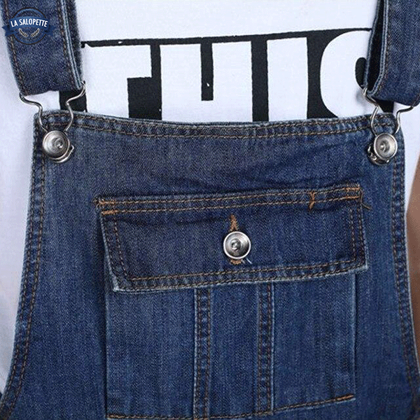 Tuinbroek Jeans Olifantenpoot Kaïté