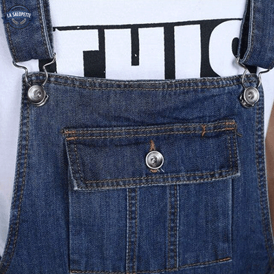Tuinbroek Jeans Olifantenpoot Kaïté