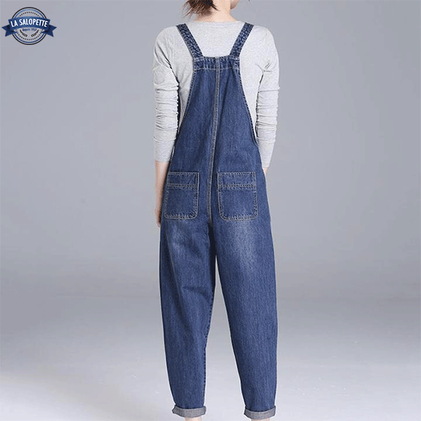 Tuinbroek Jeans Medium Blauw Luna