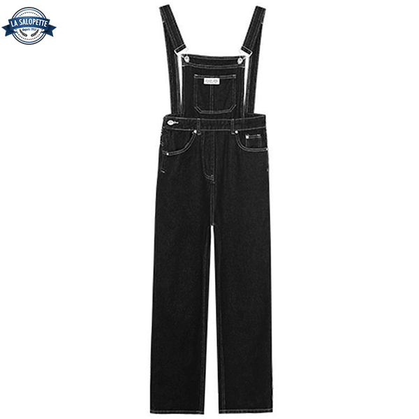 Tuinbroek Jeans Grote Maten Extra Wijd Uitlopend
