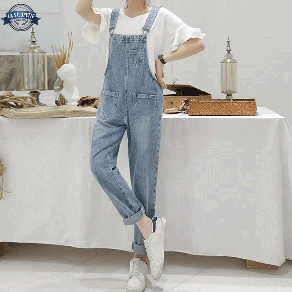 Tuinbroek Jeans Blues Klimop