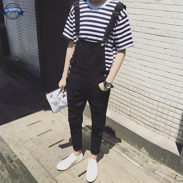 Tuinbroek Jeans Schooljongen Staff