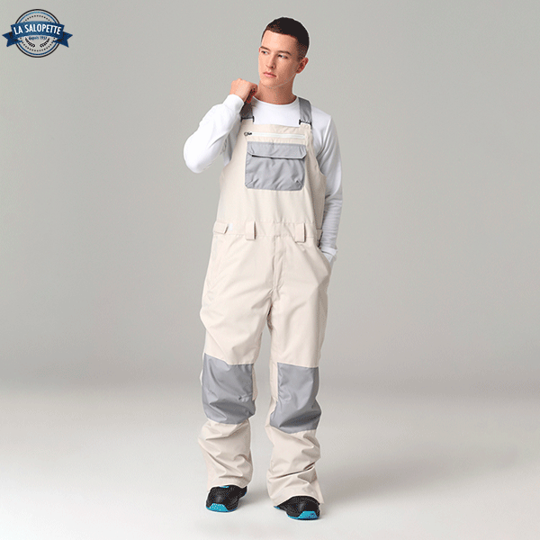 Witte Ski Tuinbroek Rehall
