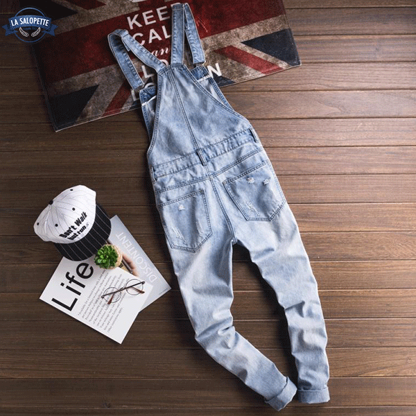 Tuinbroek Jeans Heren Style Kapitein