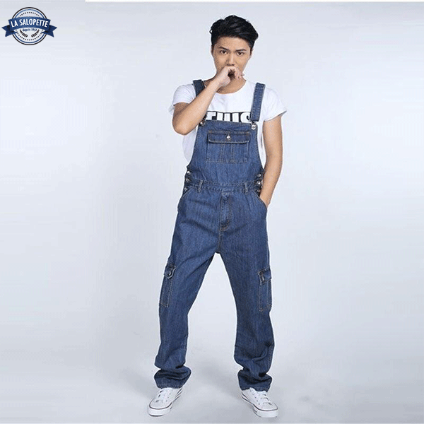 Tuinbroek Jeans Olifantenpoot Kaïté