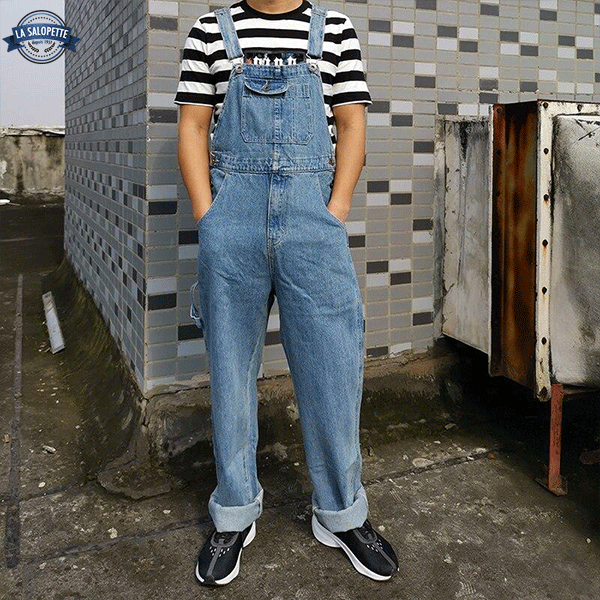 Tuinbroek Jeans Heren Kobe met Zoom
