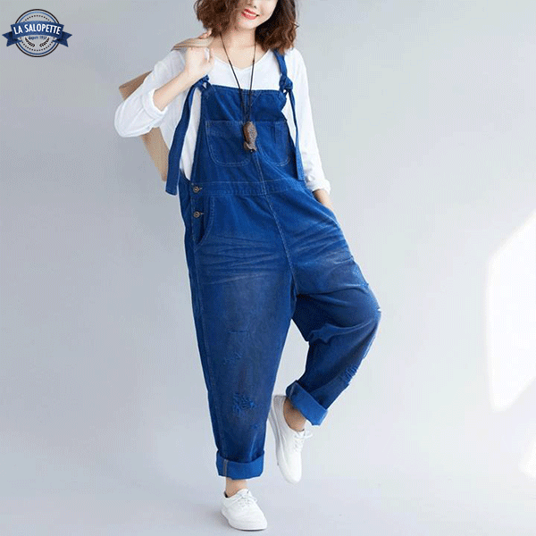 Tuinbroek Jeans Atelier Ikebana