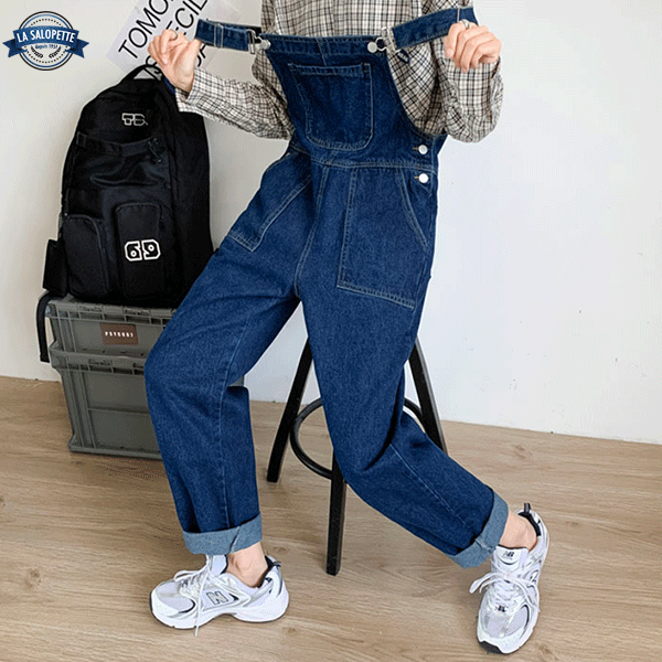 Tuinbroek Jeans Bootcut Pantallon