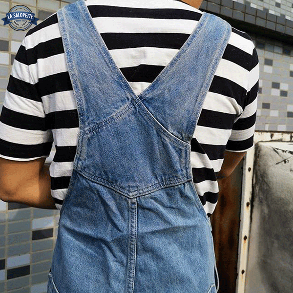 Tuinbroek Jeans Heren Kobe met Zoom