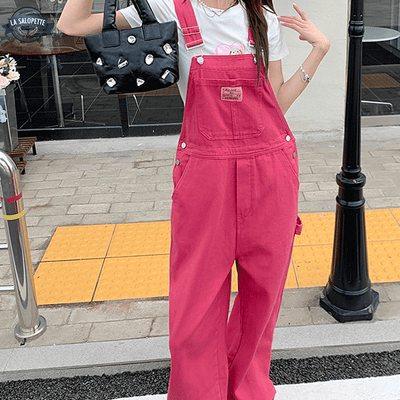 Salopette Rose Femme