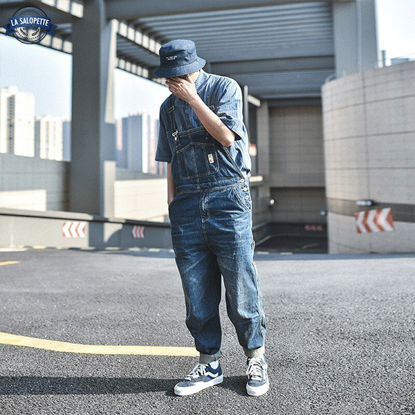Tuinbroek Jeans Straatgeest
