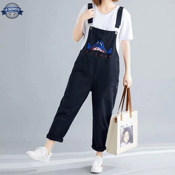 Tuinbroek Jeans Winnie de Poeh